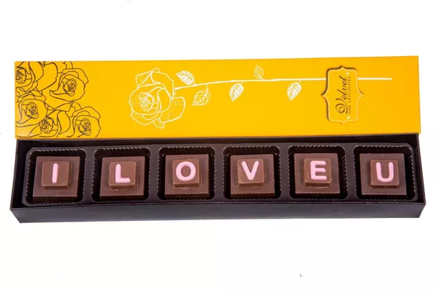 I Love You Chocolate Box 90gm