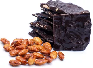Honey Roasted Almonds Dark Chocolate