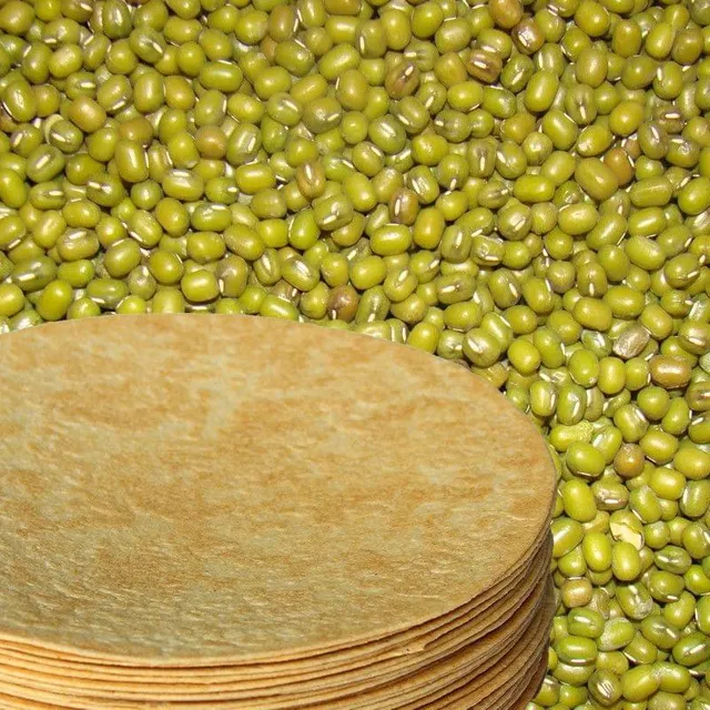 Moong Khakhra Round