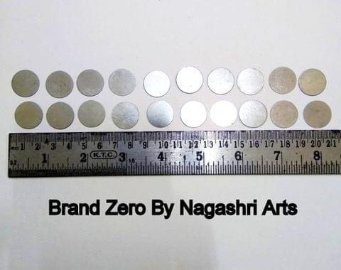 Iron Coins for Magnets - Pack of 50 Pcs