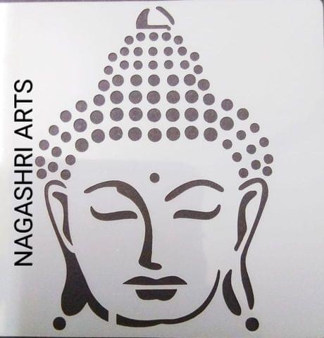 Imported Stencil Buddha - 3.2 * 3.2 Inches