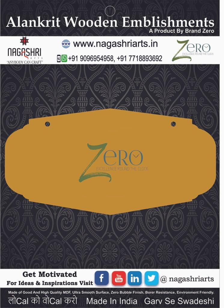 Brand Zero MDF Designer Name Plate BZDNP015