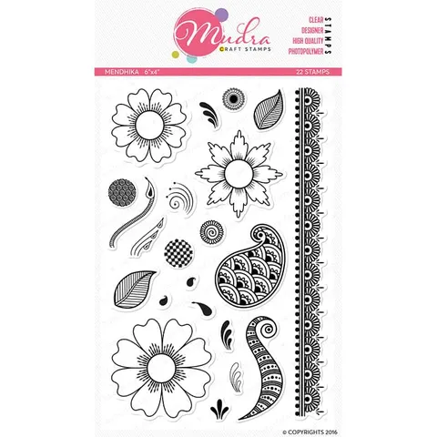 Mudra Craft Stamps - Mendhika 6×4