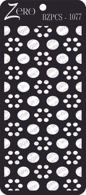 Brand Zero Pratibimb Craft Stencil - Code: BZPCS-1077 - Select Your Preferred Size