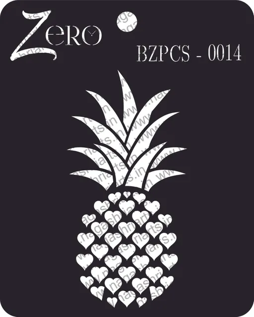 Brand Zero Pratibimb Craft Stencil - Code: BZPCS-0014 - Select Your Preferred Size