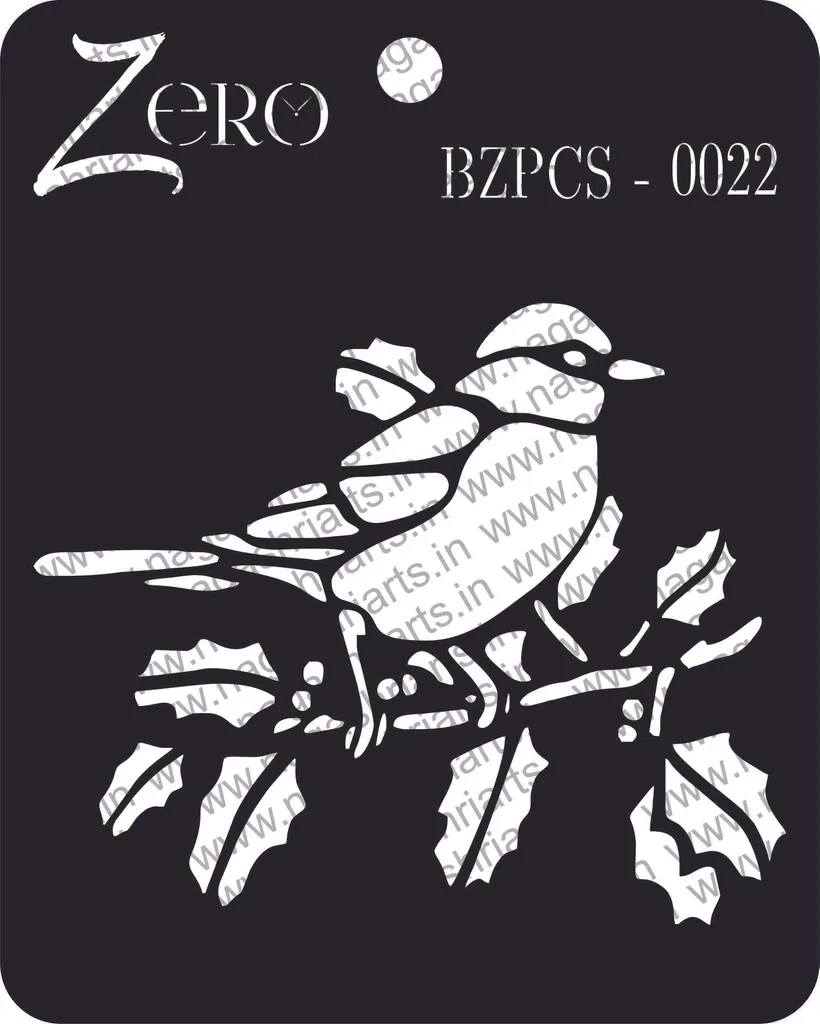 Brand Zero Pratibimb Craft Stencil - Code: BZPCS-0022 - Select Your Preferred Size
