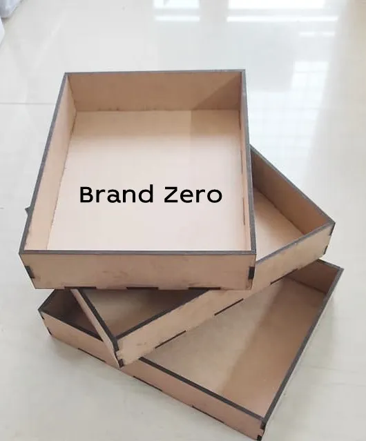 Brand Zero MDF Tray - Sets of 3 pieces