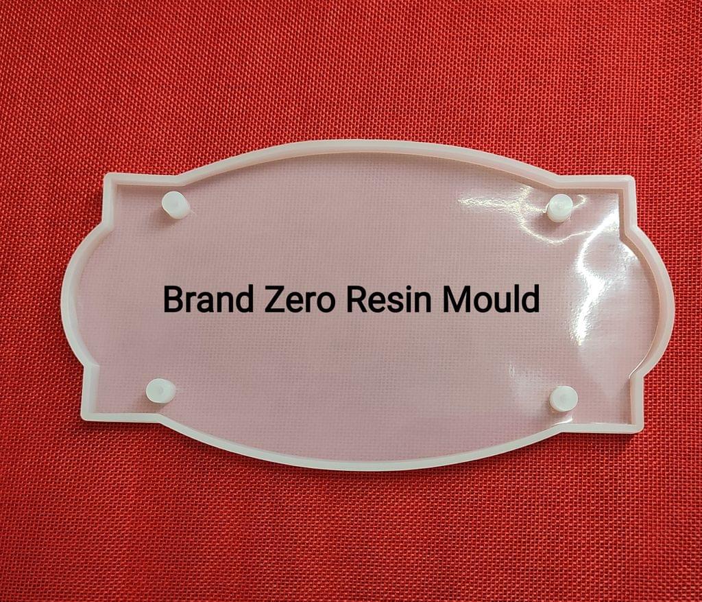 Brand Zero Silicon Moulds - Nameplate Design 2