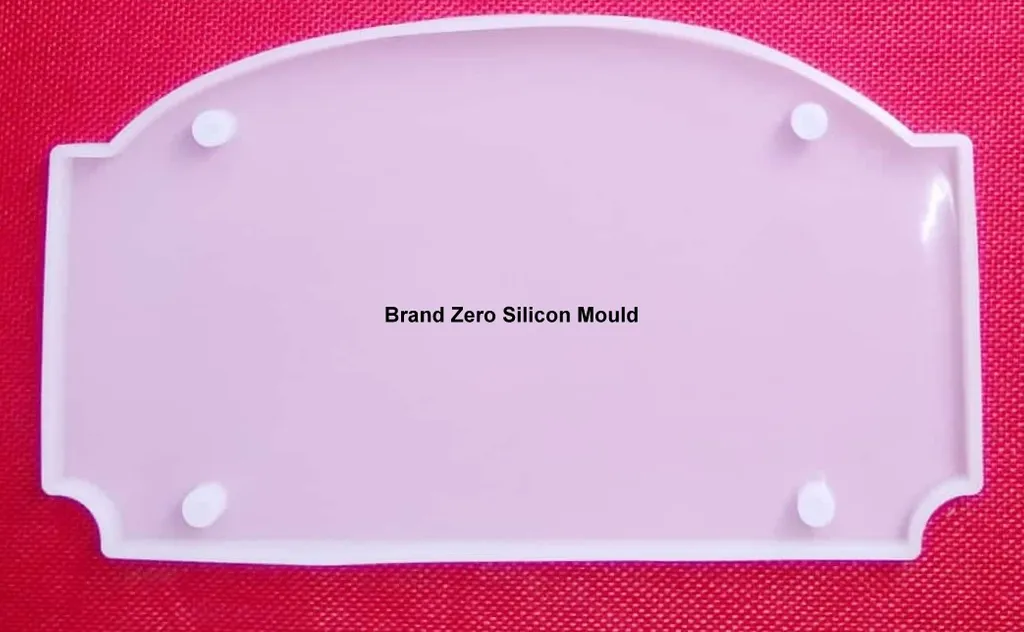 Brand Zero Silicon Moulds - Nameplate Design 5