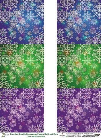 Brand Zero Premium Quality Decoupage Paper Pack of Two - Design Code: BZPQDP10305