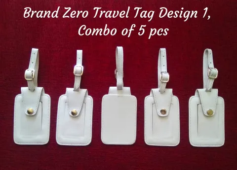 Brand Zero Travel Tag Design 1 - Pack of 5 pcs