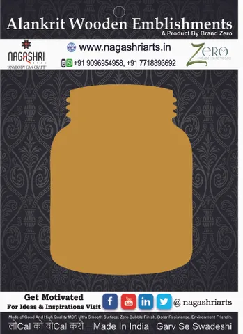 Brand Zero MDF Chopping Board Design 120 - Select Your Preference Of Size & Thickness