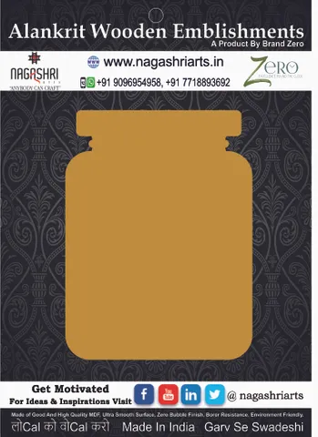 Brand Zero MDF Chopping Board Design 121 - Select Your Preference Of Size & Thickness
