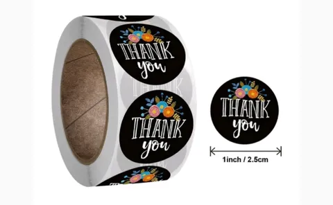 Thank You Stickers - 6