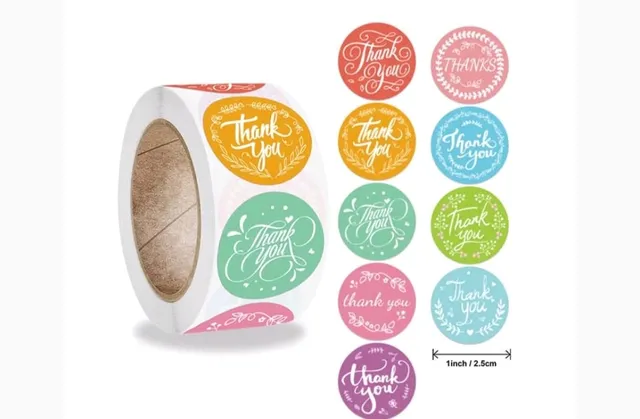 Thank You Stickers - Design 8