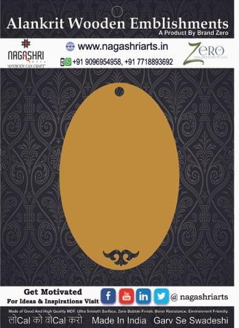 Brand Zero MDF Chopping Board Design 133 - Select Your Preference Of Size & Thickness