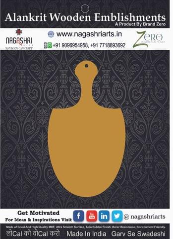 Brand Zero MDF Chopping Board Design 136 - Select Your Preference Of Size & Thickness