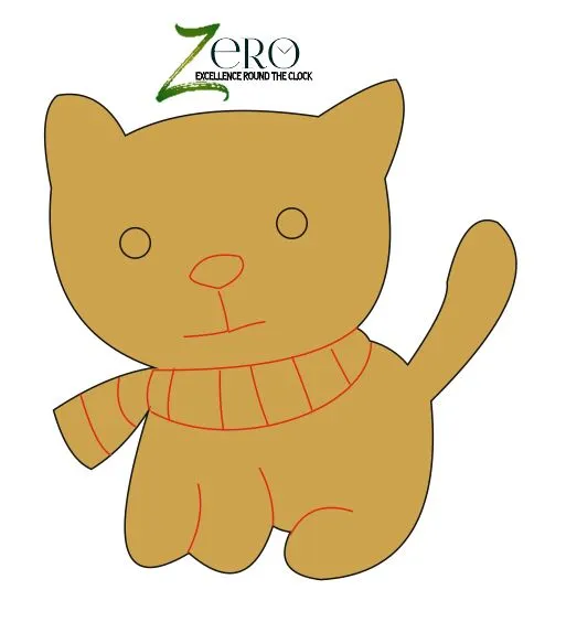 Brand Zero Pre Marked MDF Base - Cat Design 1 - Select Your Preference Of Size & Thickness