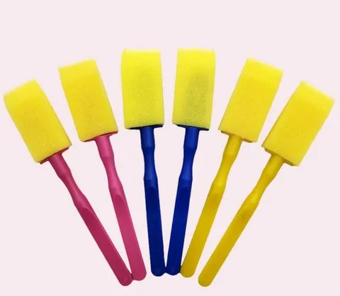 Sponges with stick- Pack of 6