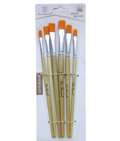 Flat Brushes - 6 brush