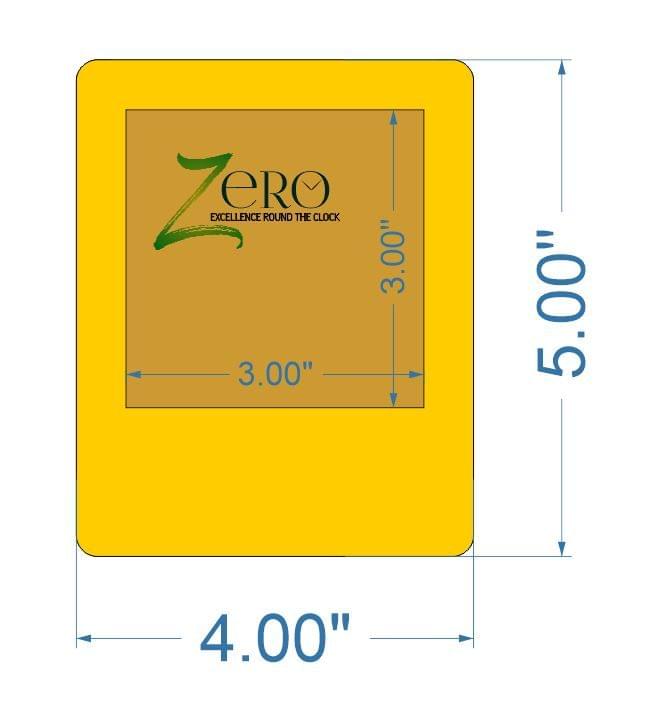Brand Zero MDF Photo Frame - 4 Inches By 5 Inches