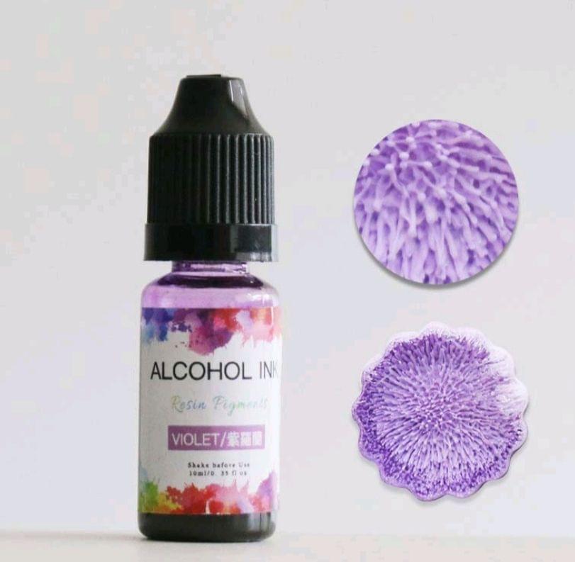Alcohol Ink - Violet Color - 10 ml Resin Pigment