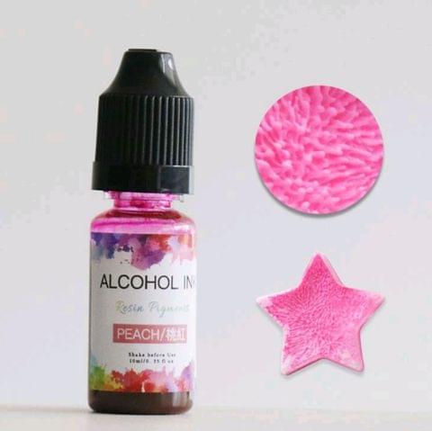 Alcohol Ink - Peach Color - 10 ml Resin Pigment
