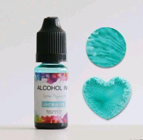 Alcohol Ink - Light Blue Color - 10 ml Resin Pigment