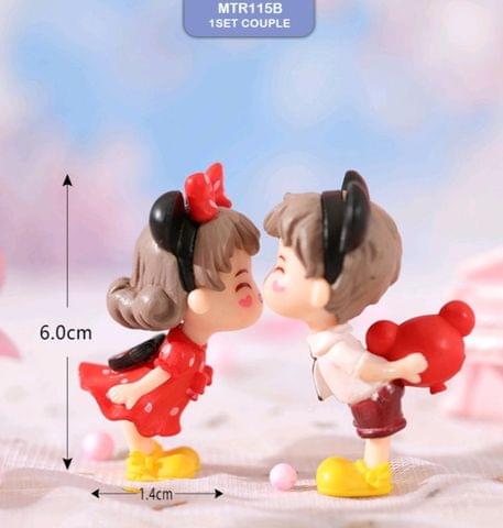 Miniature Couple Design -  MTR115B -  2 pcs