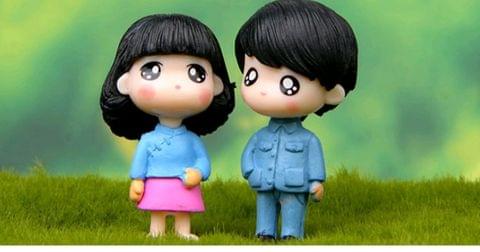 Miniature Couple Design -  MTR177 -  2 pcs