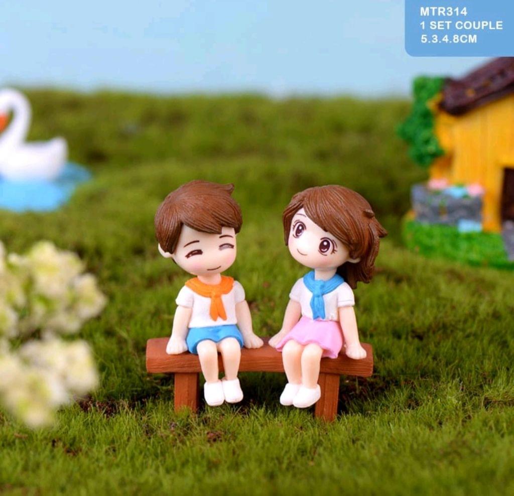 Miniature Couple Design -  MTR314 -  2 pcs