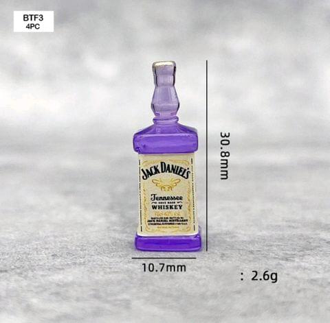 Miniature Bottle Design -  BTF3 - Set of 4 pcs