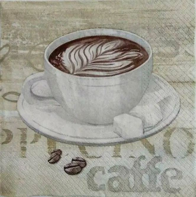 Decoupage Napkin/ Tissue Papers -  Coffee