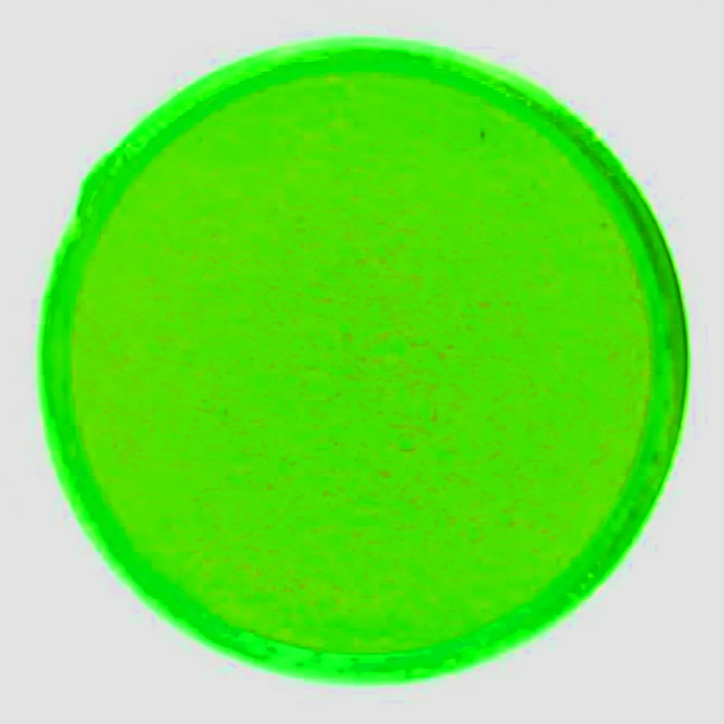 Fluorescent Color Powder - Hot Green 15 grams Jar