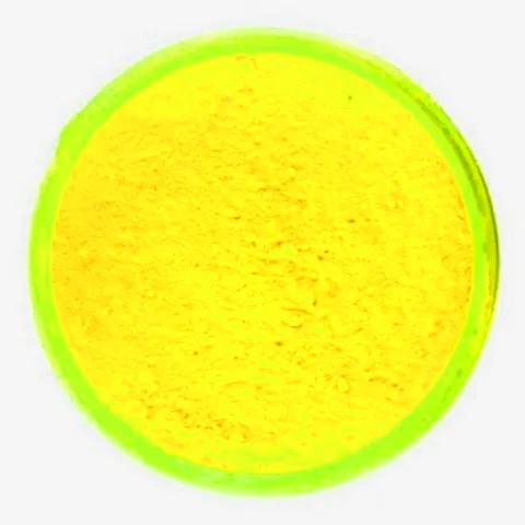 Fluorescent Color Powder - Hot Yellow 15 Grams Jar
