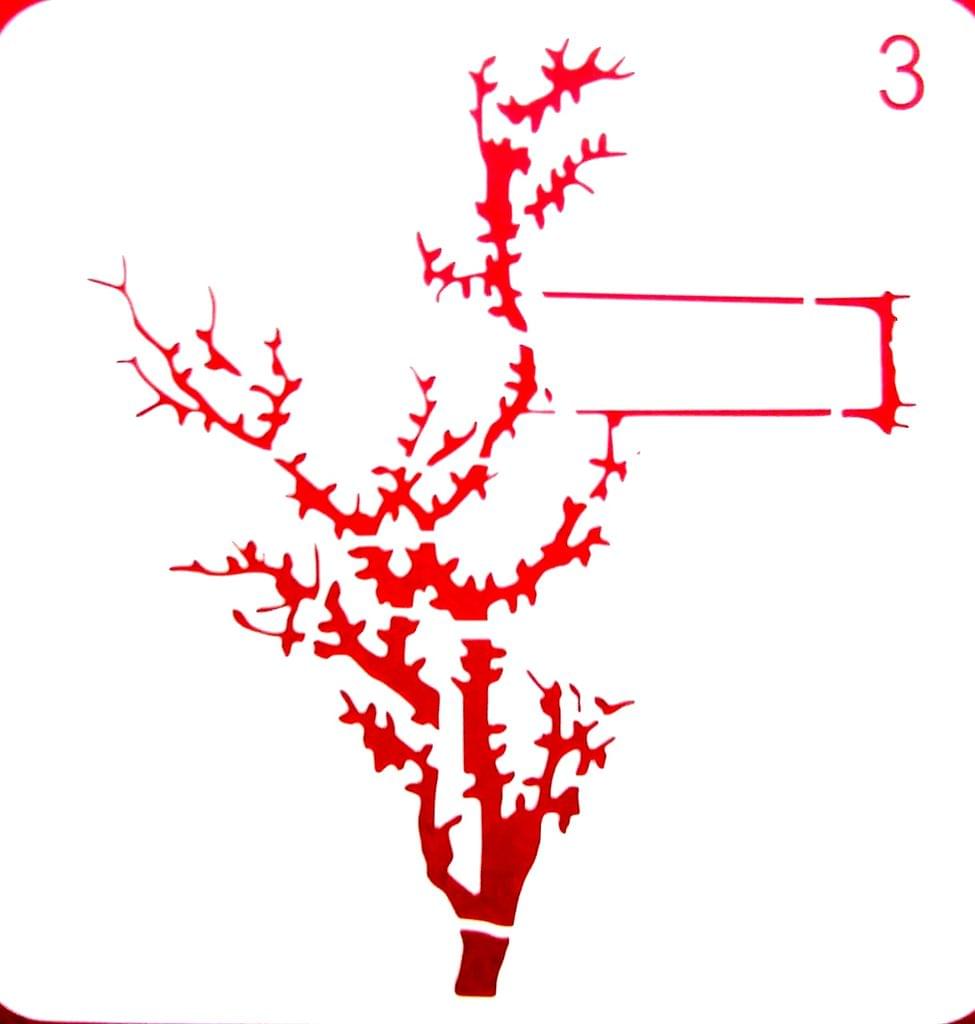 Imported Stencils- 5"*5"- Swing on a Branch