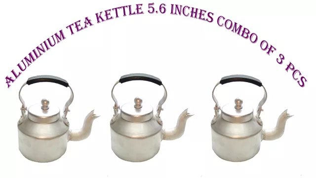 Aluminium Tea Kettle 5.6 Inches - Combo of 3 Pcs