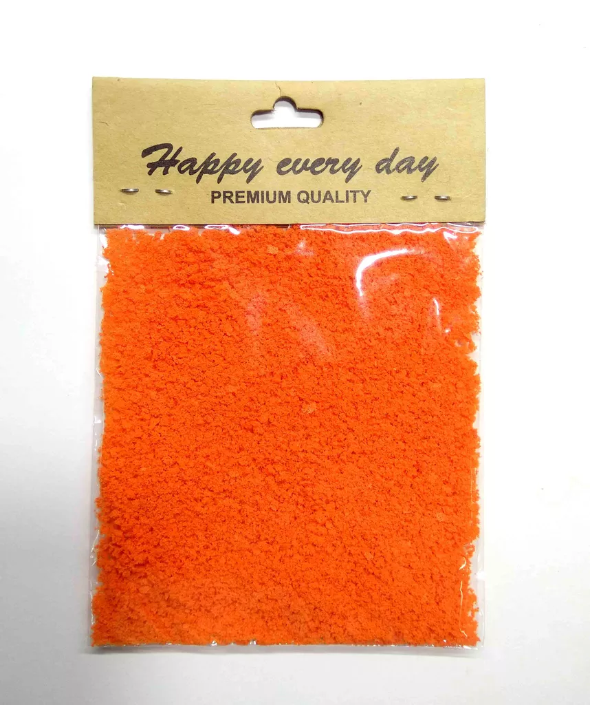 Artificial Tree Powder School Grass - Orange - 10 Grams Pack