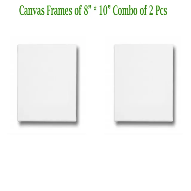 Canvas Frame 8" *10" Combo of 2 Pieces