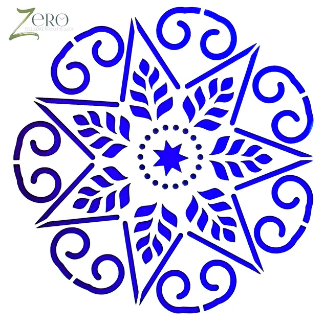 Imported Stencils- 5"*5"- Floral Graphic Mandala Design Background 27