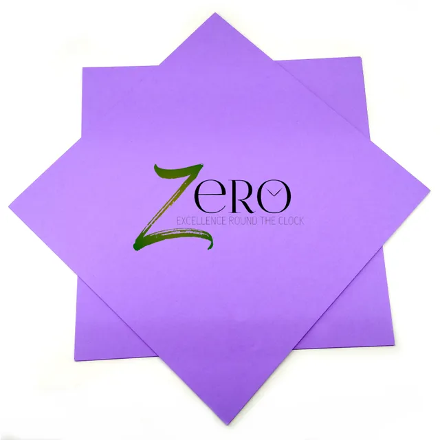Brand Zero 250 Gsm Card Stock - 12 By 12 Inches Pack of 10 - Orchid Purple Colour