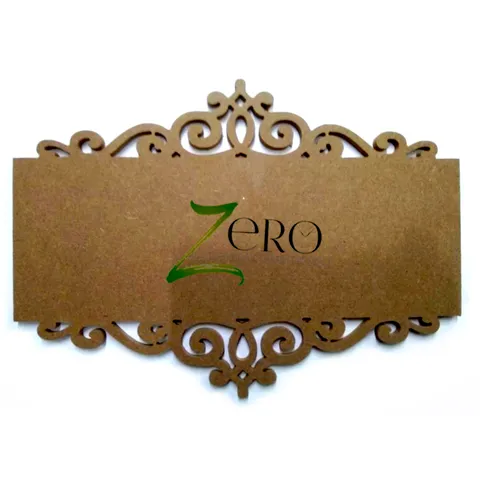 Brand Zero - Rectangle Designer Name Plate Design 1 - 6mm Thick