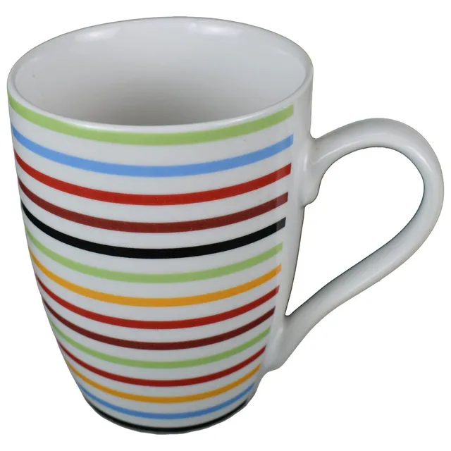 Myesha Craft Ceramic Big Coffee Mug, Style 2, Multi Color