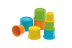 Fisher-Price Plastic Stacking Cups, Multicolor