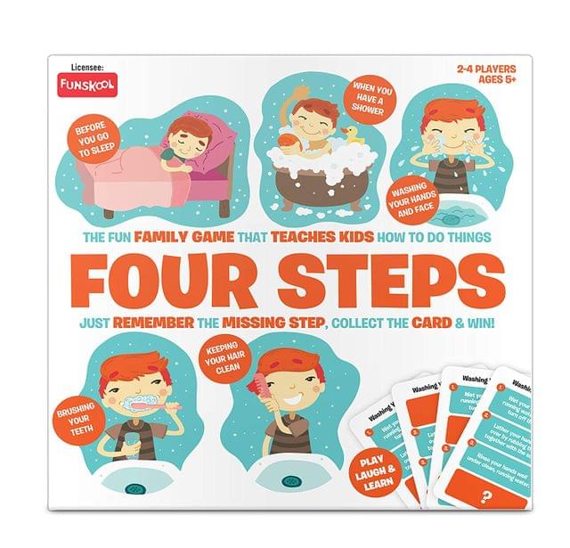 Funskool Four Steps - A Simple Game for Daily Routine