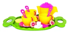 Giggles - Tea Party Set, 22 Piece Colourful Pretend and Play Tea Set, Language and Social Skills,Role Play, 3 Years & Above, Preschool Toys