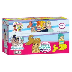 Topps I Believe in Mermaids Mystery Figures with Stickers and a Metal Charm (Pack of 6)