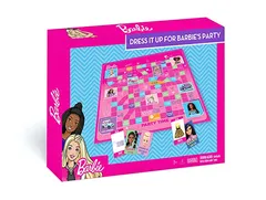 Barbie Dress it Up for Barbie's Party - Fun Dres Up Game for Kids Age 5 Years & Above - 2 to 4 Players