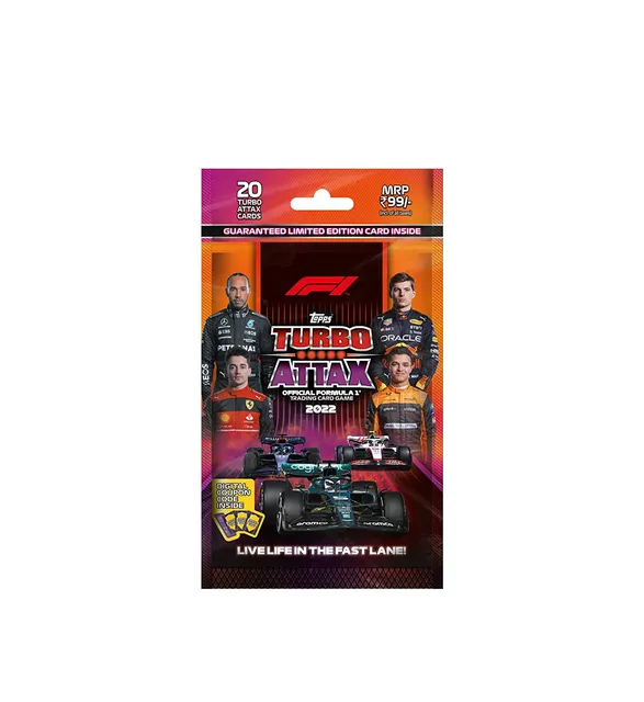 Topps F1 Turbo Attax 2022 - Trading and collectable Card Game (Multi Pack)