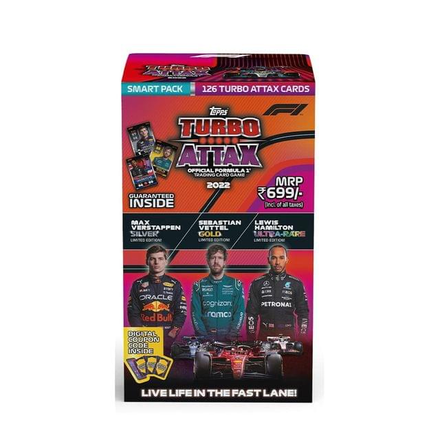 Topps F1 Turbo Attax 2022 - Trading and collectable Card Game (Smart Pack)